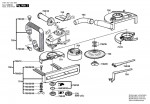 Bosch 0 601 357 103 Gws 21-230 Angle Grinder 230 V / Eu Spare Parts